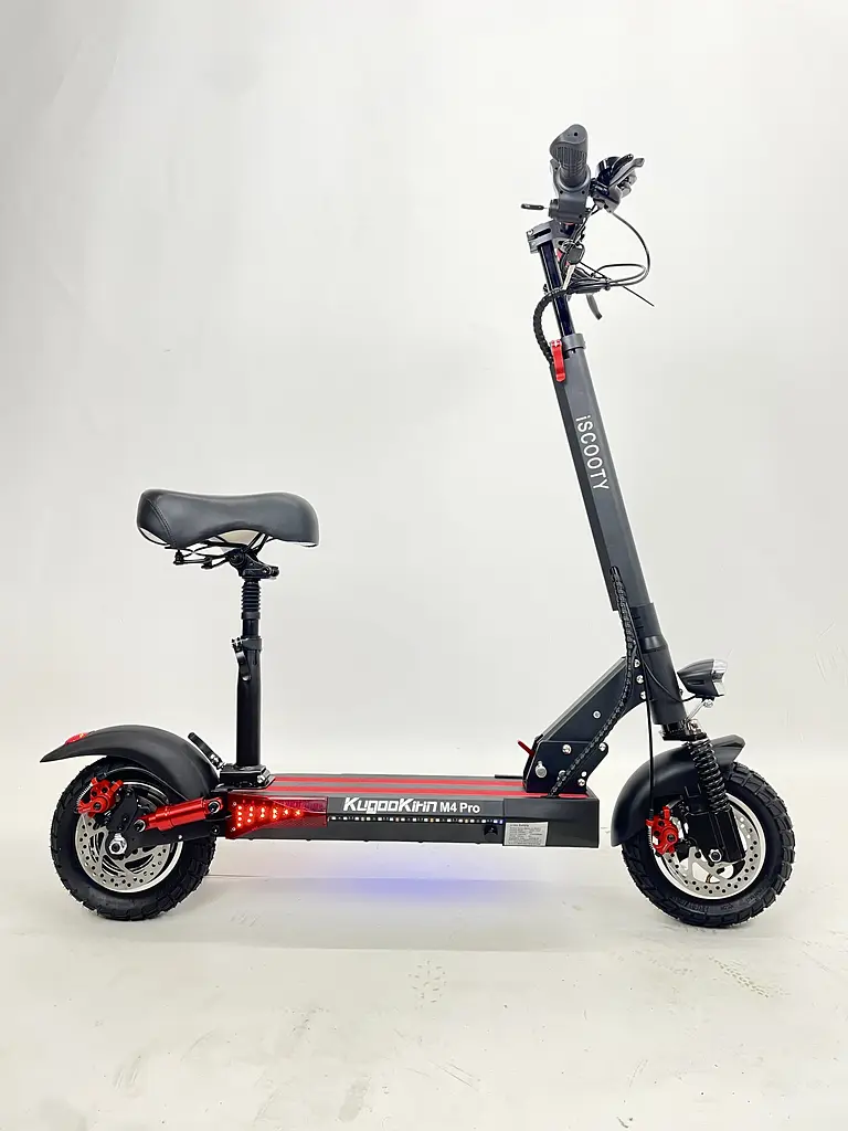Электросамокат с сиденьем KugooKirin M4 PRO (1500W, 48V, 21Ah) вольтметр  - фото 5