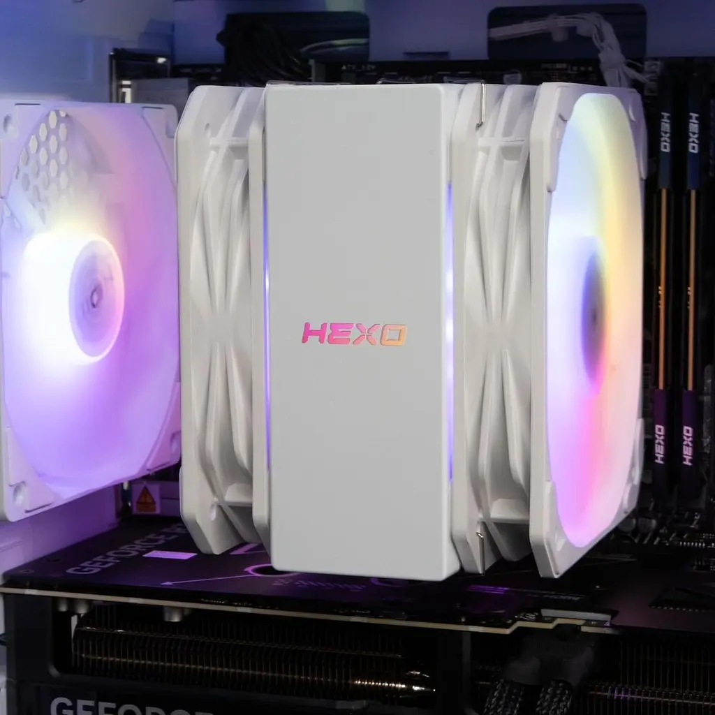 Комп'ютер HEXO Gaming Mainstream Pro (HGMP-7700N5070-32S1TWH) White / AMD Ryzen 7 7700 (3.8-5.3), 8 ядер / NVIDIA GeForce RTX 5070 / 32 ГБ (DDR5) / 1024 ГБ (SSD) - фото 6