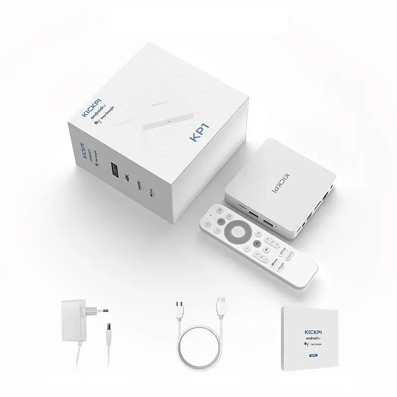 Смарт ТВ приставка Kickpi KP1 NETFLIX 2/32 Гб Android TV 14 Smart Box - фото 4
