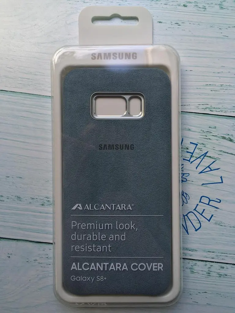 Чохол Official Alcantara Cover EF-XG955AMEGRU для Samsung Galaxy S8 Plus (6.2") Mint - фото 5