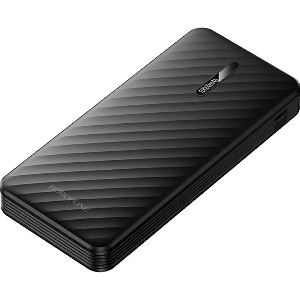 Зовнішній акумулятор Borofone BJ84 Smooth 10000mAh 10W Black [172722] - фото 6