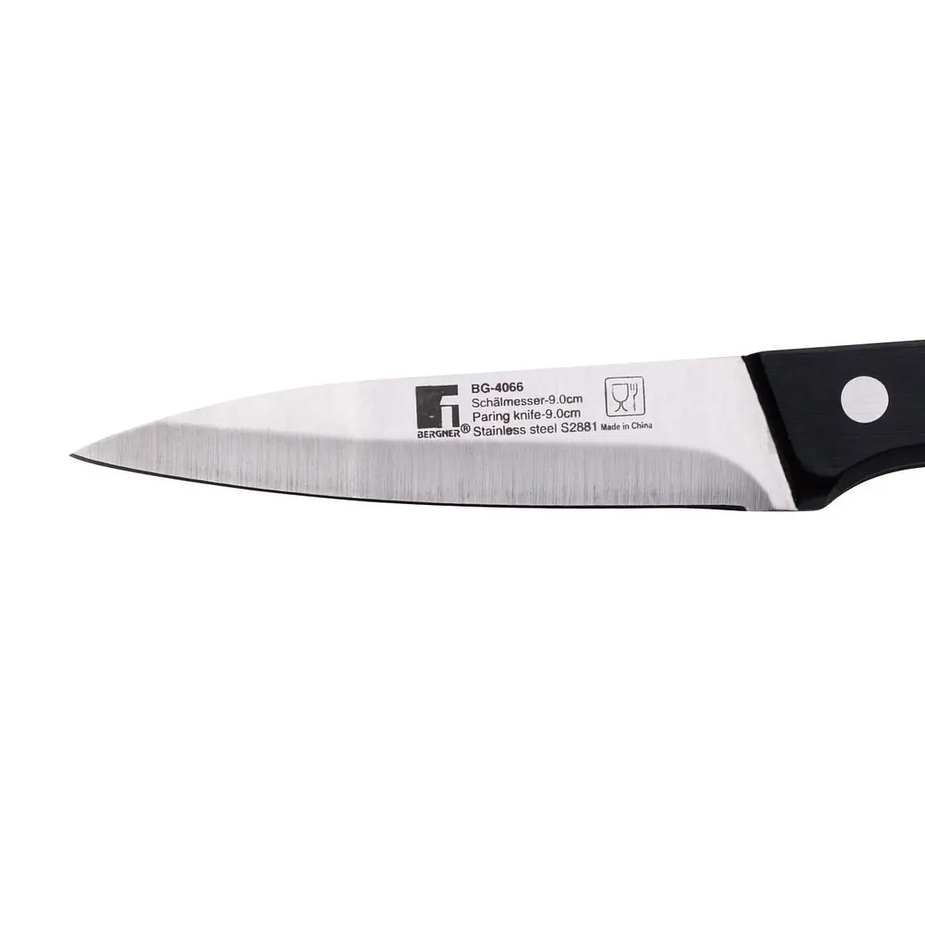 Нож для чистки овощей Bergner Resa 9 см (BG-4066) - фото 3