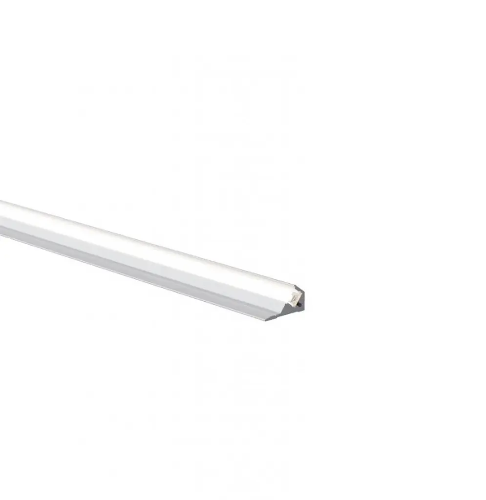 LED профіль кутовий з розсіювачем PC матовий опал 2 м Kloodi KLP1810 2 - фото 4