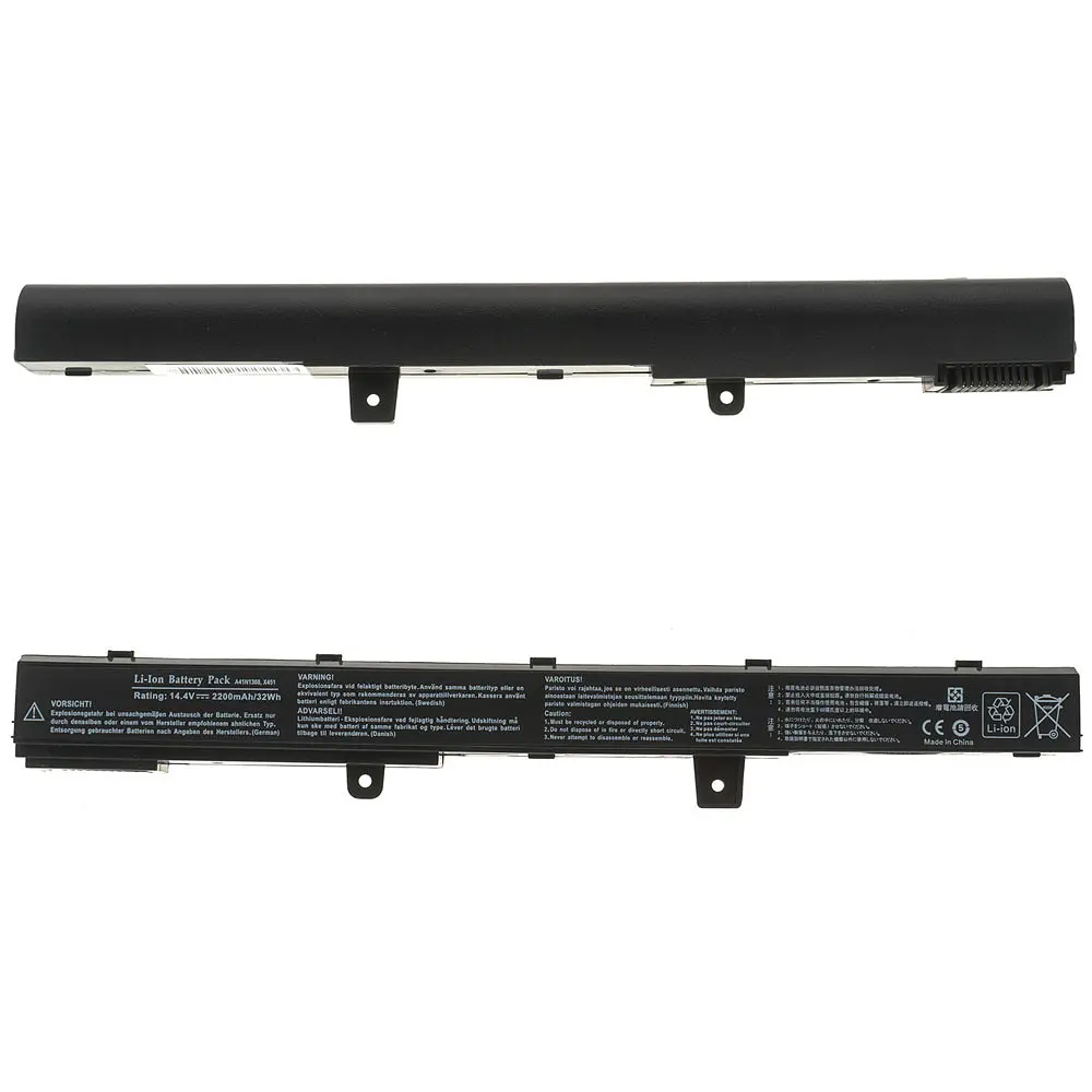 Батарея для ноутбука Asus A31N1319 (X451MA X551MA F551MA F200MA) 14.4V 2200mAh Чорний - фото 2
