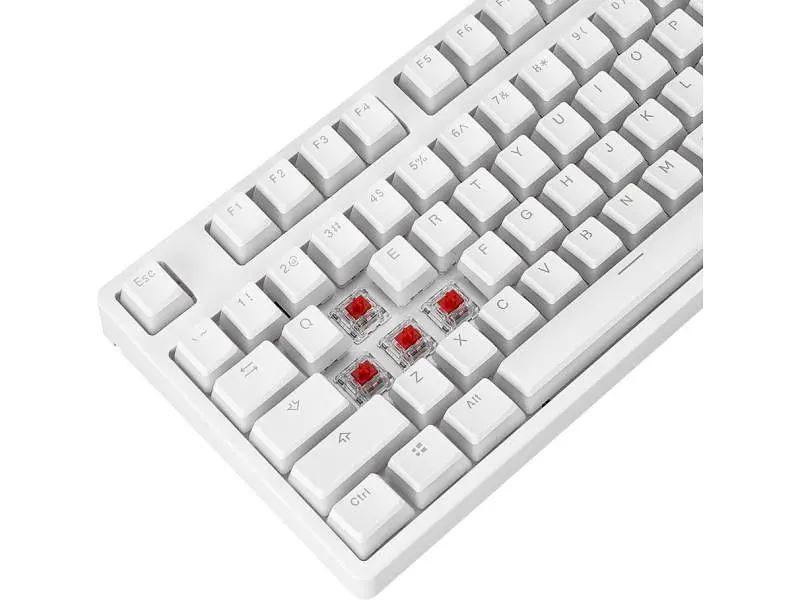 Клавіатура Rampage TKL GHOST White (KB-R136) - фото 5