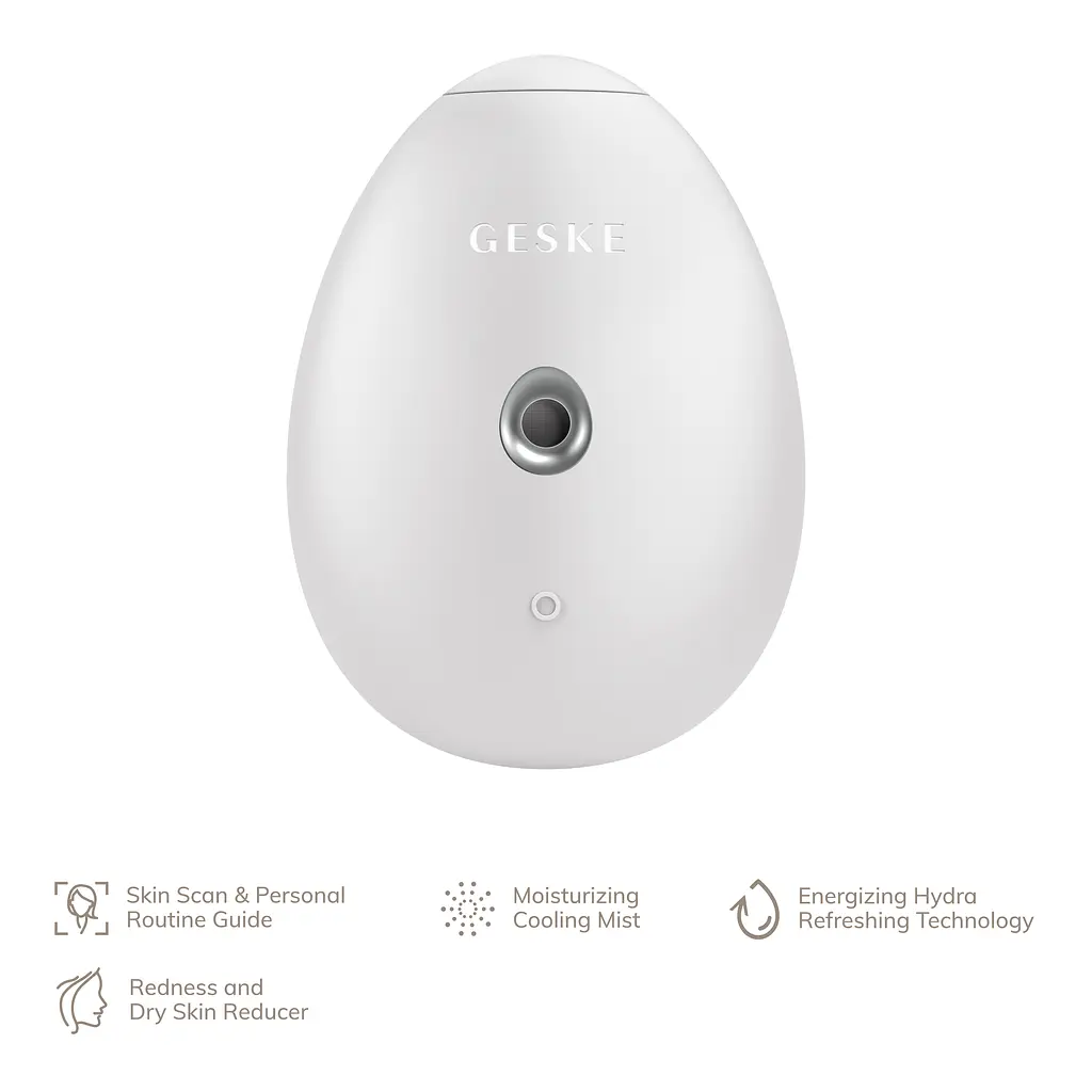 Електронний освіжувач для зволоження обиччя GESKE Facial Hydration Refresher 4 в 1 білий - фото 4