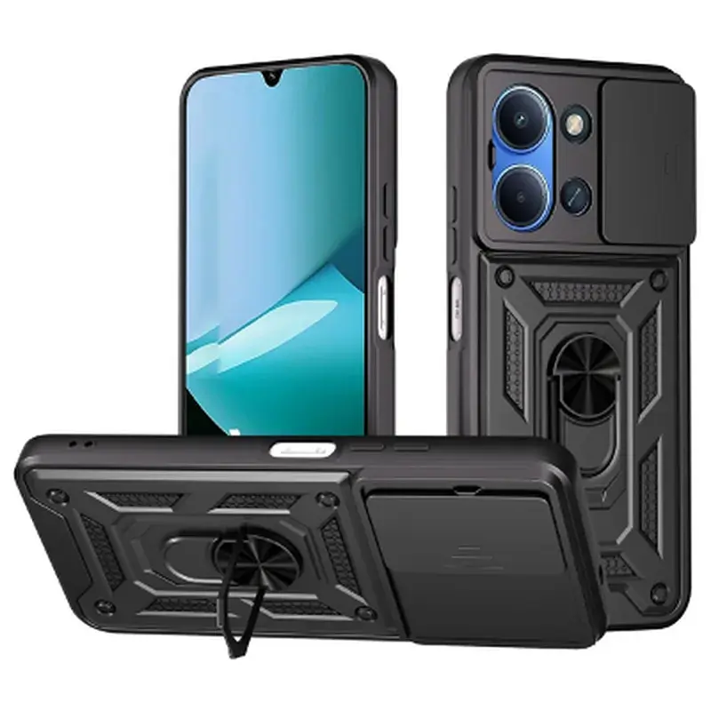 Чохол до мобільного телефона BeCover Military Xiaomi Redmi 15С 4G/5G Black (713925)