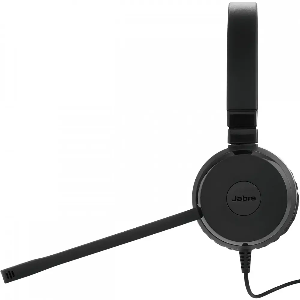 Гарнітура Jabra EVOLVE 20 SE MS Stereo + USB C/A adapter (шкіра) - фото 3