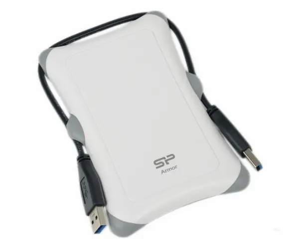Зовнішній жорсткий диск Silicon Power Armor A30 2.5" 1TB USB 3.0 white (SP010TBPHDA30S3W) - фото 3