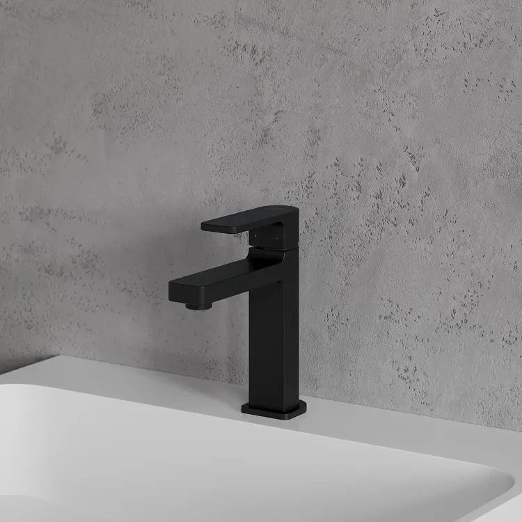 Смеситель для раковины Omnires Baretti black mat (BA7810BL) - фото 3
