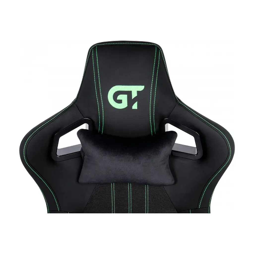 Крісло ігрове GT Racer X-8006 Black/Green (X-8006 Fabric Black/Green) - фото 8