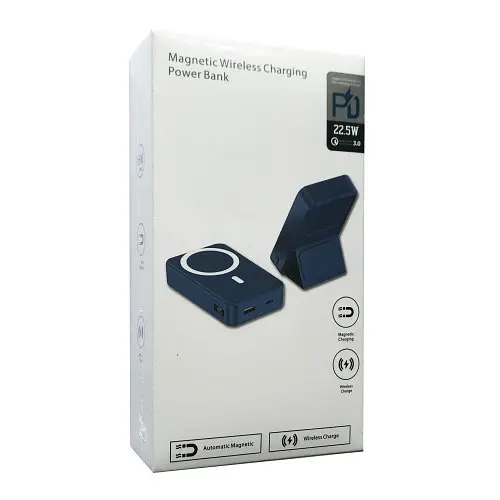 Універсальна мобільна батарея A27 MagSafe 22,5W 20 000 mAh чорний - фото 2