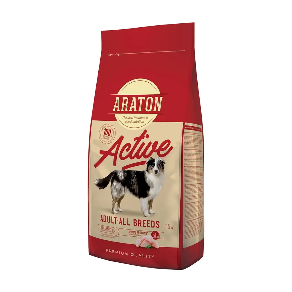 Сухий корм для собак ARATON Active Adult-All Breeds 15 кг (ART47466)