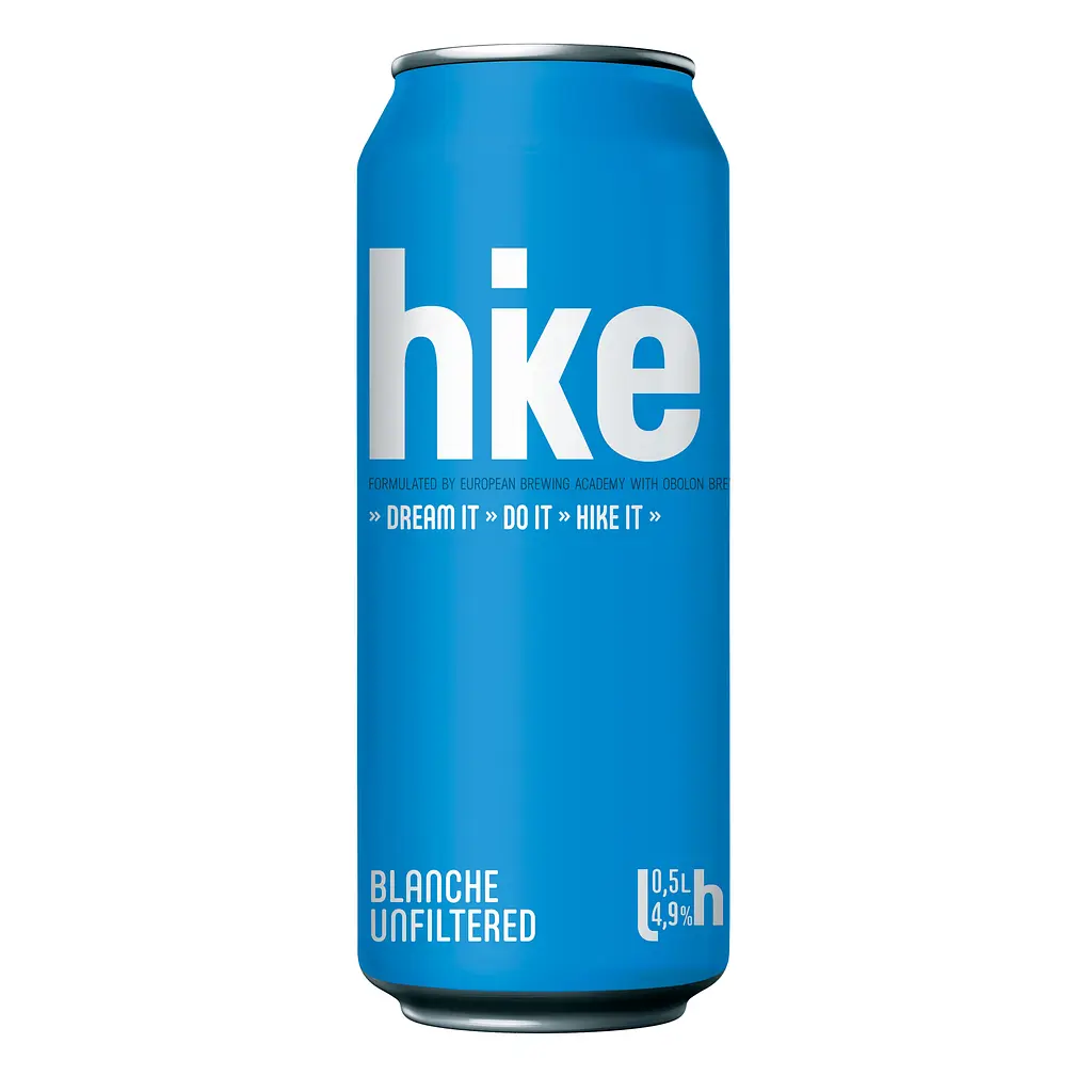 Пиво Hike Blanche світле 4.9% 0.5 л з/б - фото 2