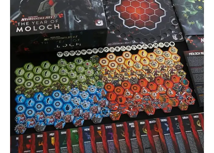 Настільна гра Portal Games Нейрошима Гекс 3.0: Рік Молоха (Neuroshima Hex 3.0 The Year of Moloch) (англ.) (38362) - фото 5