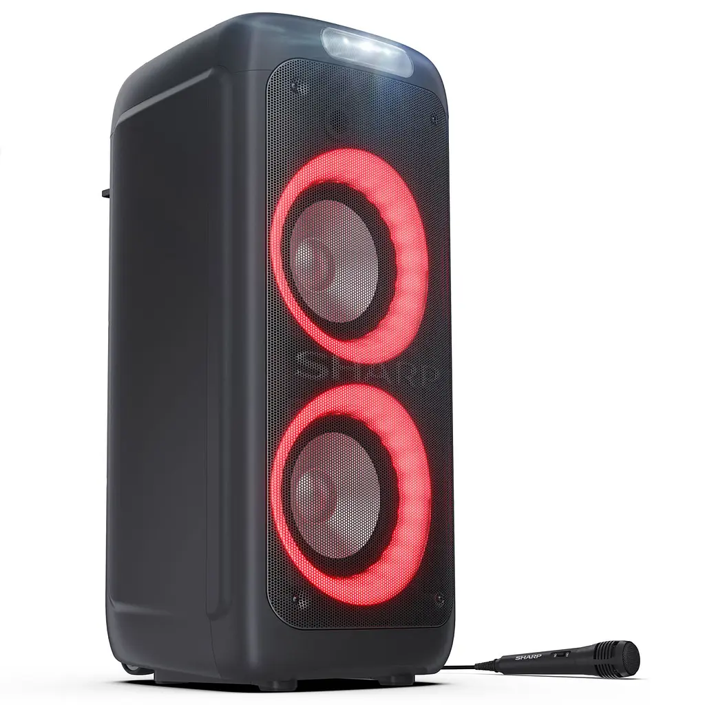 Портативная колонка Sharp Party Speaker PS-949 Black - фото 9