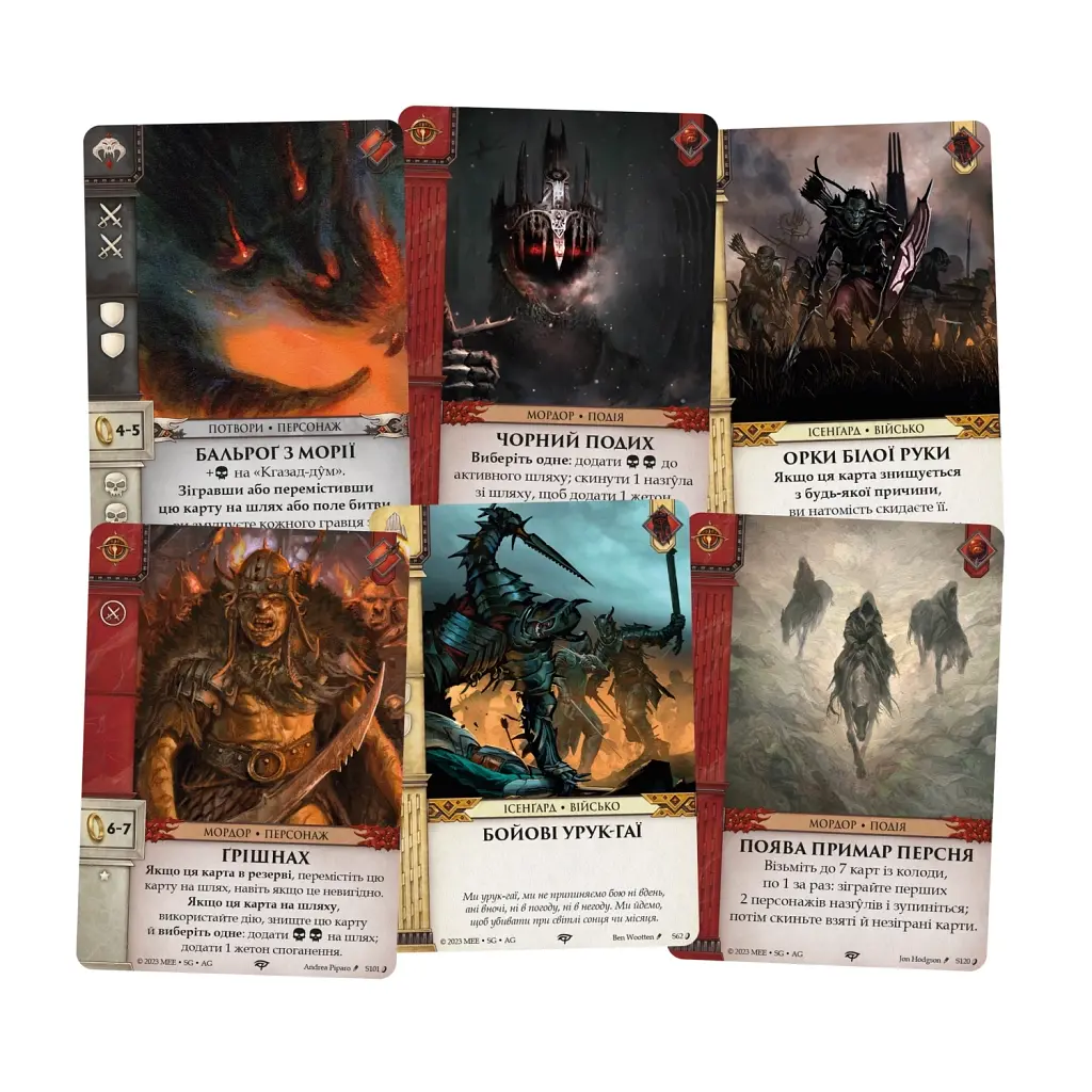 Настольная игра Geekach Games Война Кольца. Карточная игра - Против тени (War of the Ring: The Card Game - Against the Shadow) (GKCH175we) - фото 3