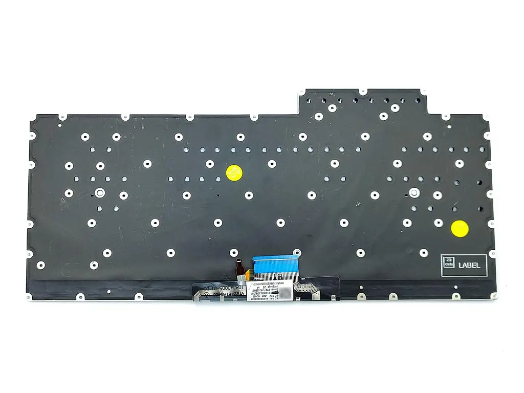 Клавіатура для ASUS ROG Zephyrus G14 GA401, GA401U, GA401M (RU Black без рамки з підсвічуванням). Оригінал - фото 2