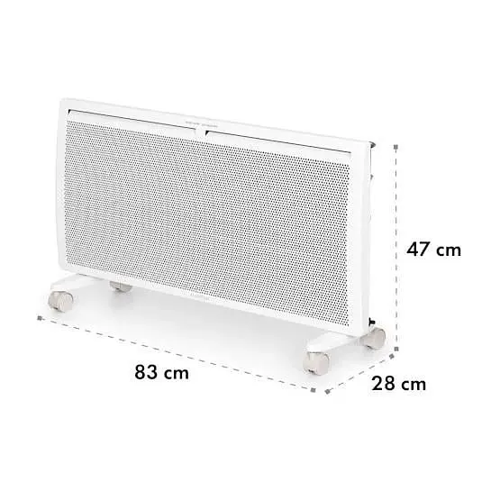 Конвекционный обогреватель Klarstein Hot Spot Slimcurve Double Wave 2-в-1 (10035061) - фото 3