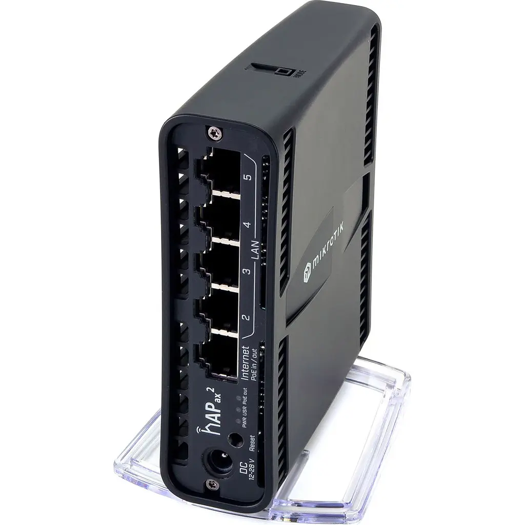 Бездротовий маршрутизатор Mikrotik hAP ax2 (C52iG-5HaxD2HaxD-TC) [83524] - фото 2