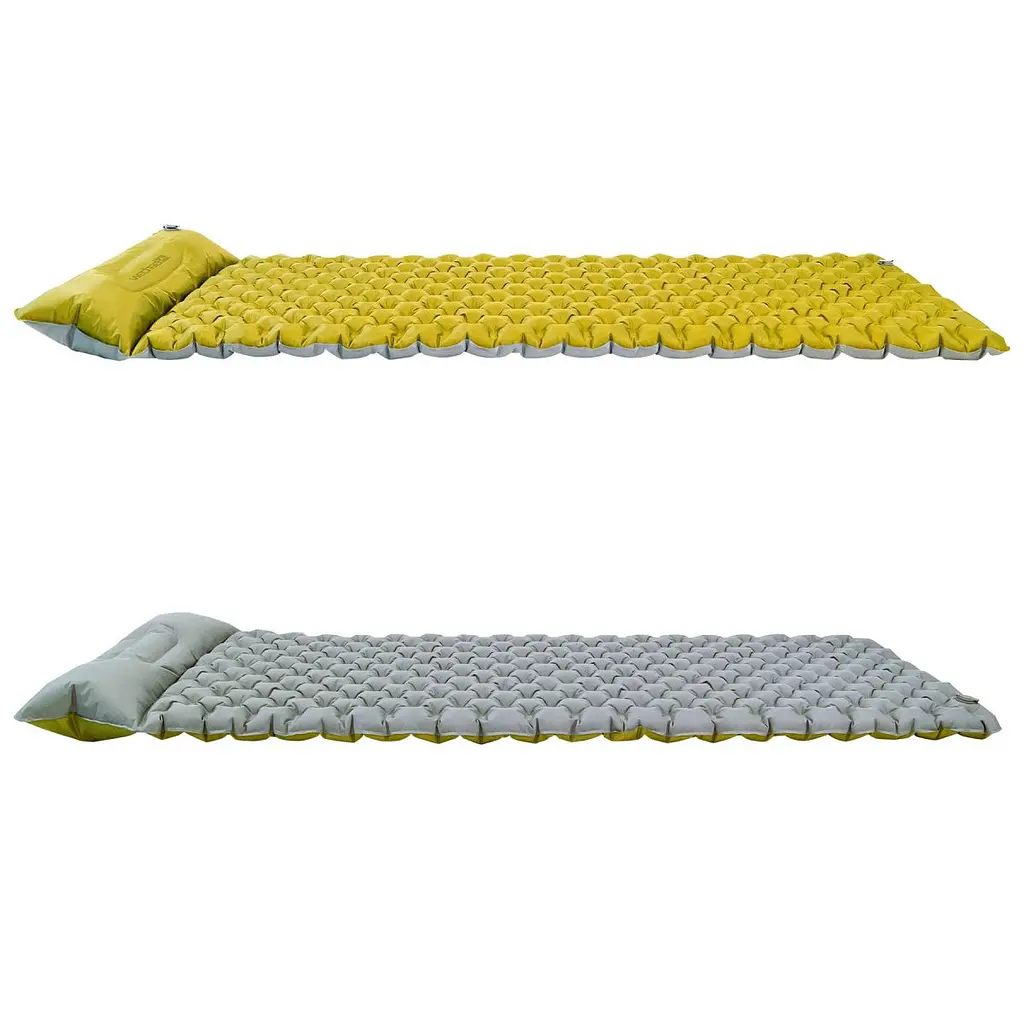 Килимок надувний Wechsel Coreo Double-Tube TL Lemon/Grey (233122) - фото 7