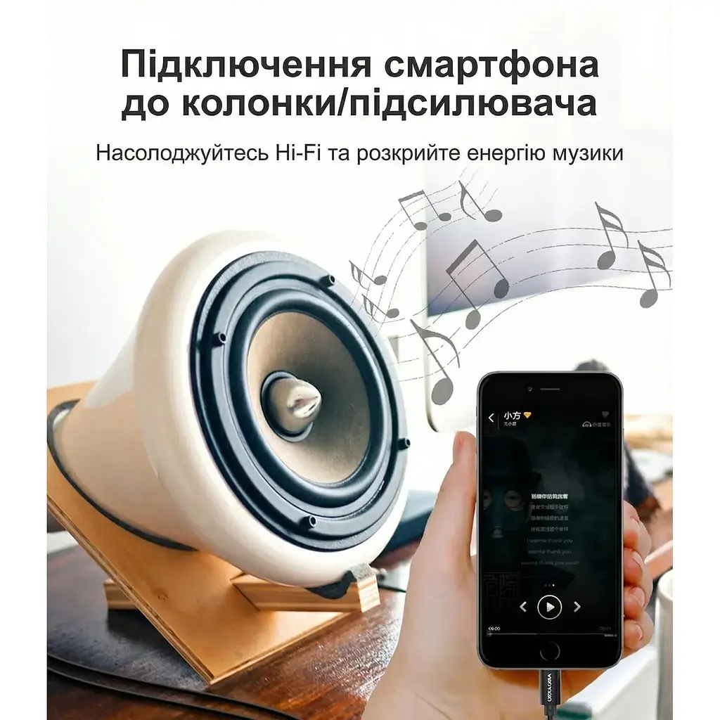 Перехідник Vention Audio Type-C M - 2RCA F 1,5м чорний (BGDBG) - фото 3