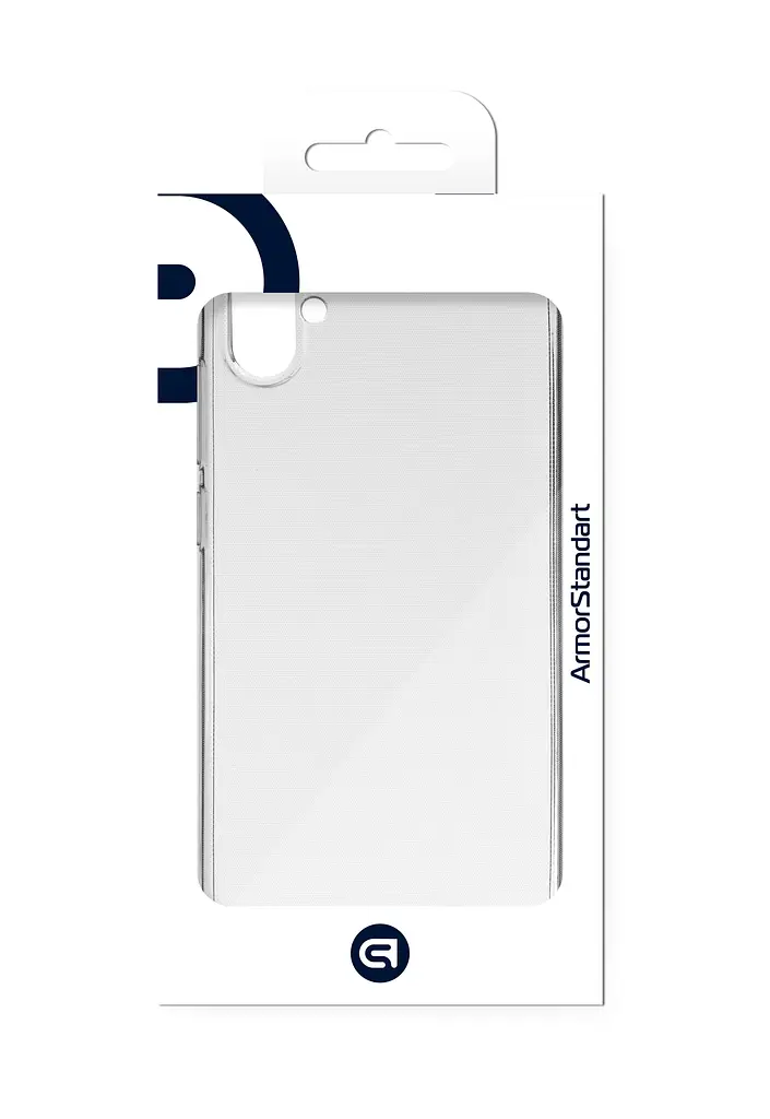 Прозрачный чехол для Samsung Galaxy A04e (A042)/M04 (M045)/F04 с защитой камеры, тонкий, силиконовый, бесцветный, ударостойкий, противоударный бампер c закрытой камерой, ArmorStandart (ARM66396) - фото 3