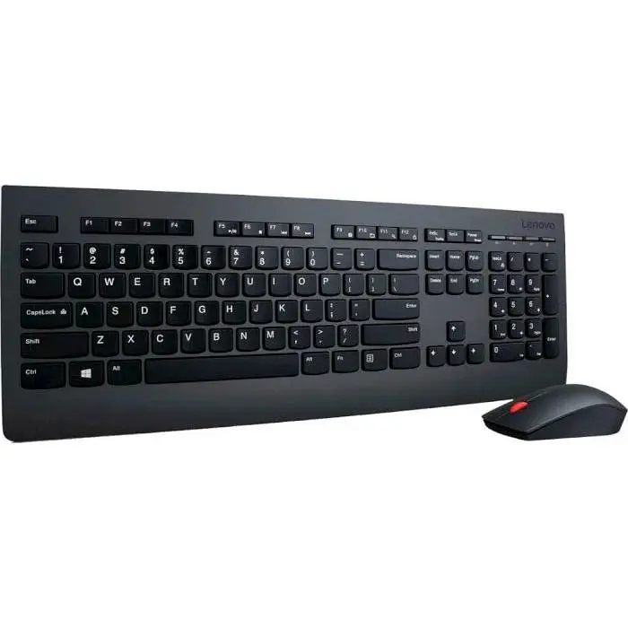 Комплект клавиатура + мышь Lenovo Professional Wireless Combo UA Black [4X31D64775] [99007] - фото 2