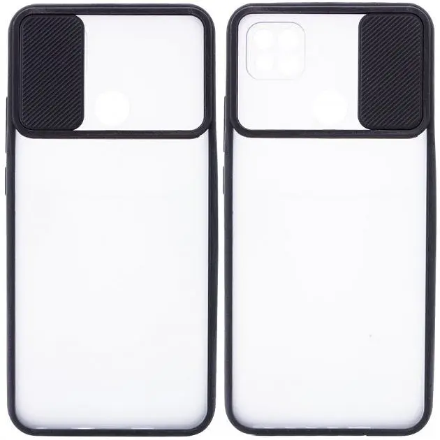 Чохол-накладка DK Camshield Case для Xiaomi Redmi 9C/10A [Black] [70534] - фото 2
