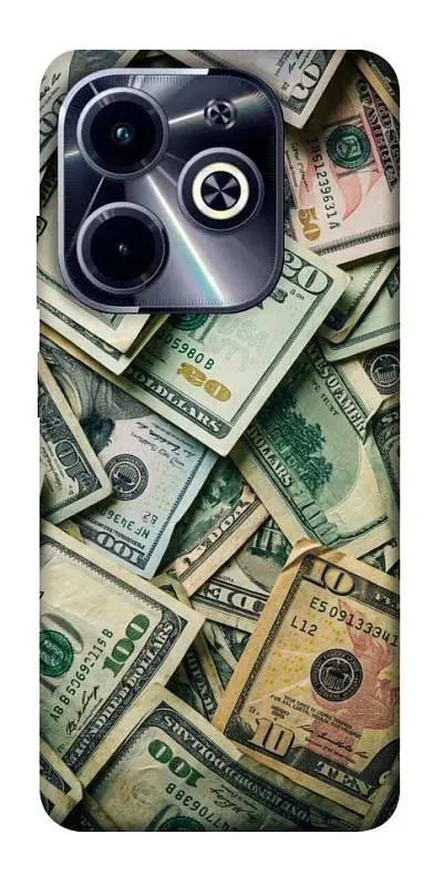 TPU чохол Demsky Dollars для Infinix Hot 40i