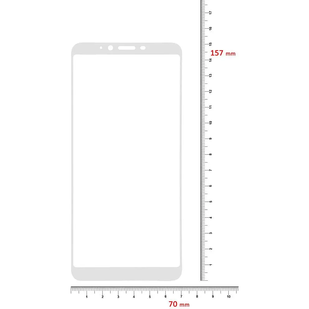 Захисне скло BeCover для Meizu E3 White (702437) - фото 3