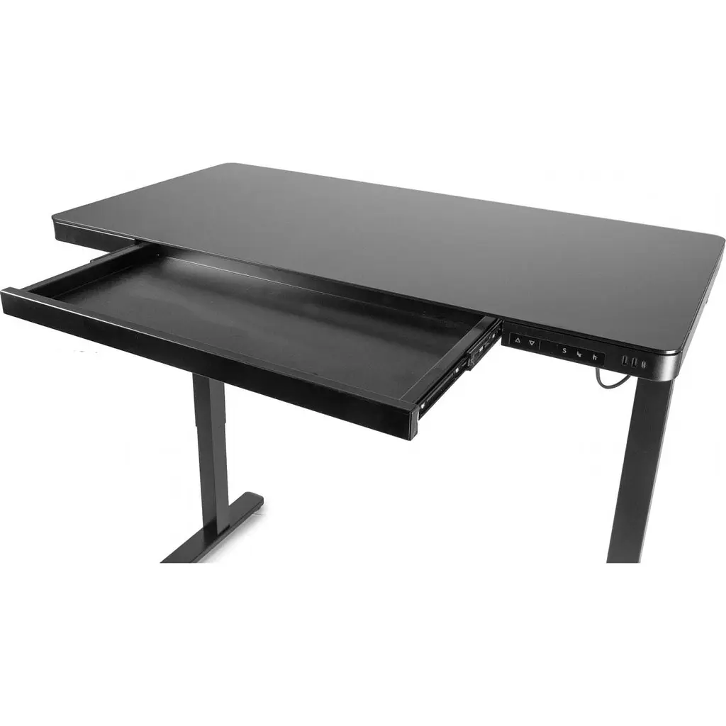 Комп'ютерний ігровий стіл Barsky StandUp Glass Black [BST-11] [111783] - фото 4