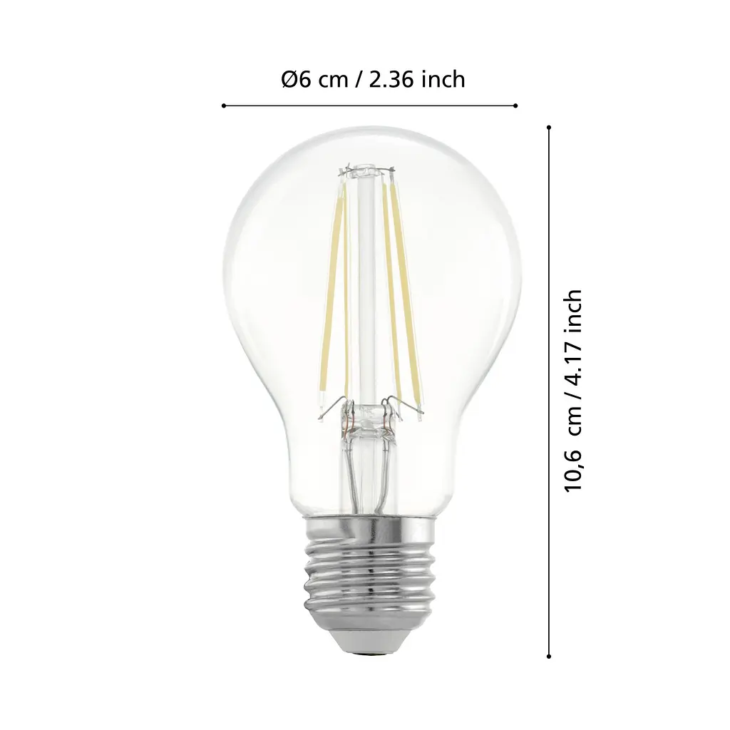 Лампа напівпровідникова Eglo LM_LED_E27 110179 - фото 2