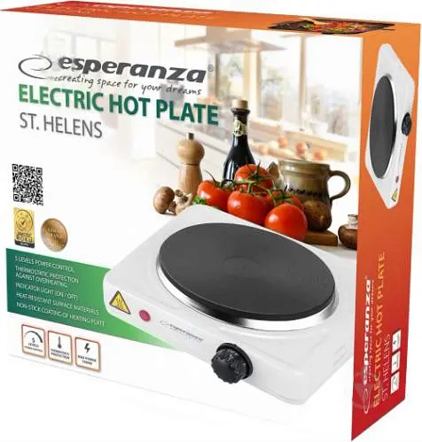 Електроплита Esperanza EKH003W - фото 3