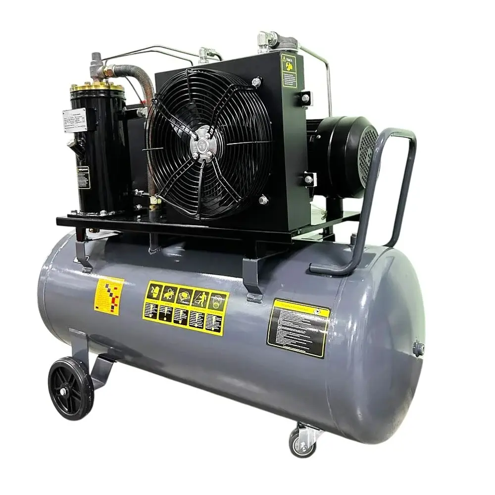 Компресор виского тиску гвинтовий GTM DLG5.5V (200 л, 680 л/хв, 5.5 кВт, 380-400 В) - фото 2