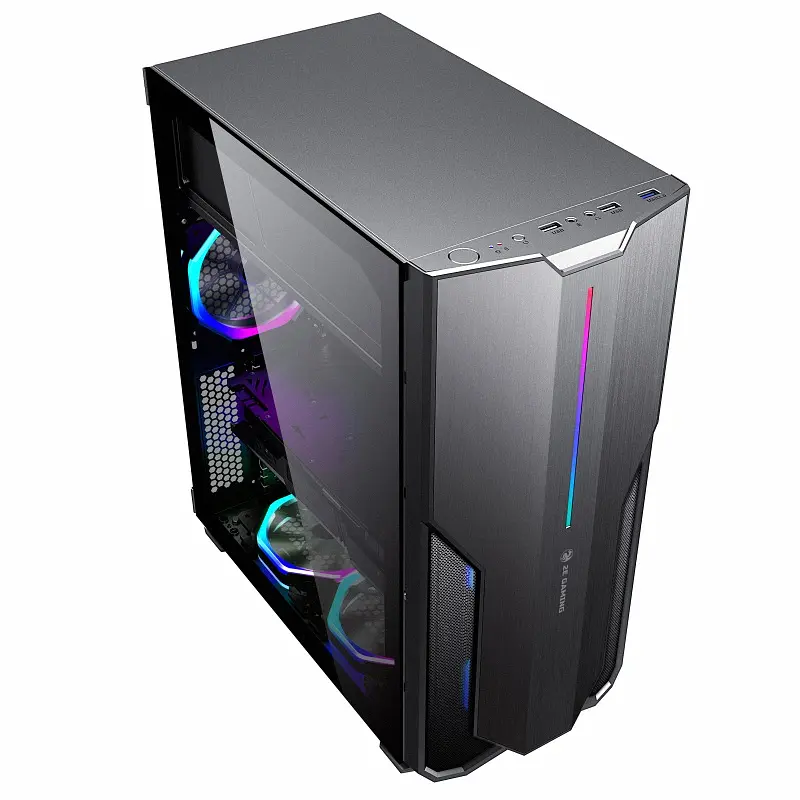 ПК 2E Complex Gaming Intel i5-9400F/H310/16/240F+1000/NVD1050TI-4/FreeDos/G3405/500W (2E-3014) - фото 4