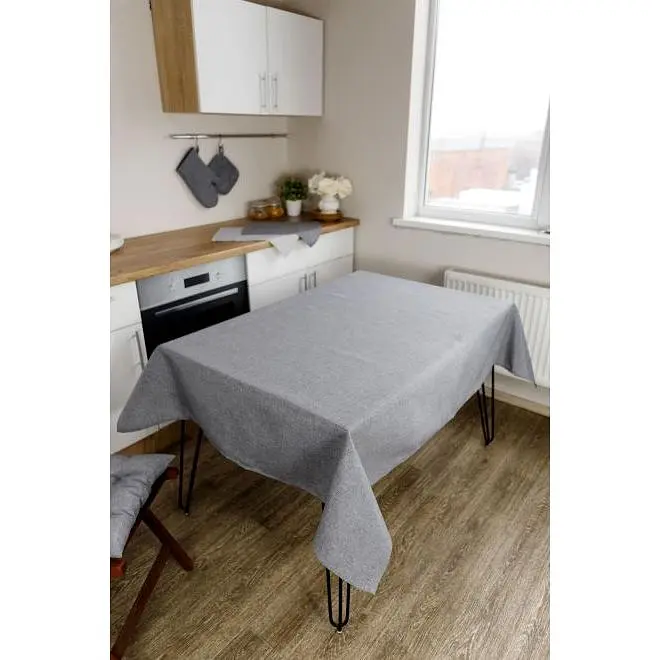 Скатерть Прованс Barcelona Graphite 220х136 см (38672) - фото 3