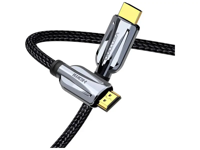 Кабель Vention 8K/60Hz Male to Male HDMI v2.1 1.5м Black (AALBG) - фото 2
