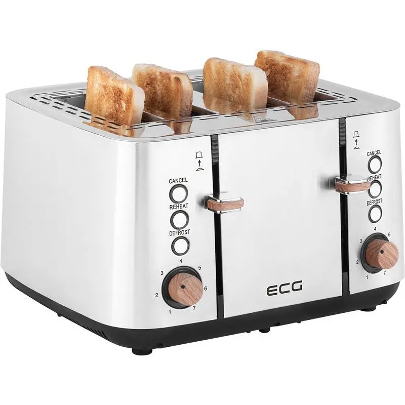 Тостер ECG ST 4767 Timber - фото 3