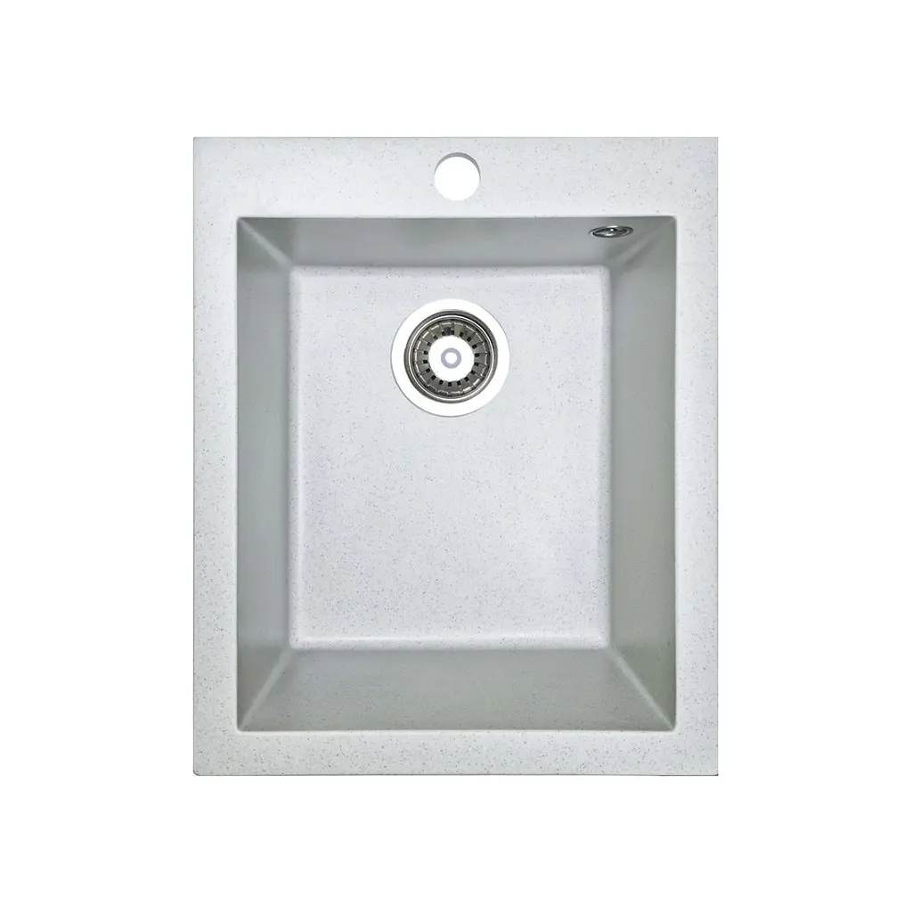 Кухонна мийка Adamant BOARD old stone 410x495x190 мм, без крила 41 см - фото 3