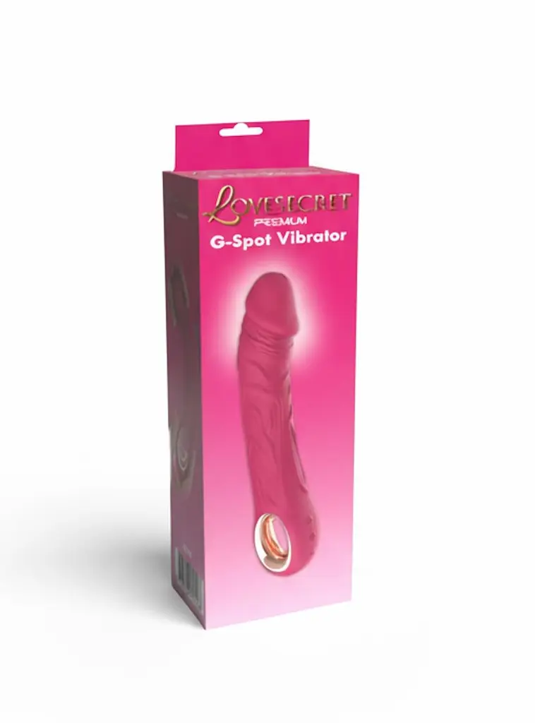 Вибратор Lovesecret Premium G-Spot 22 см (розовый) - фото 7