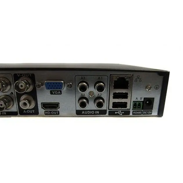 DVR реєстратор BNC/V-OUT 4 канальний UKC CAD 1204 AHD 4 cam чорний - фото 5