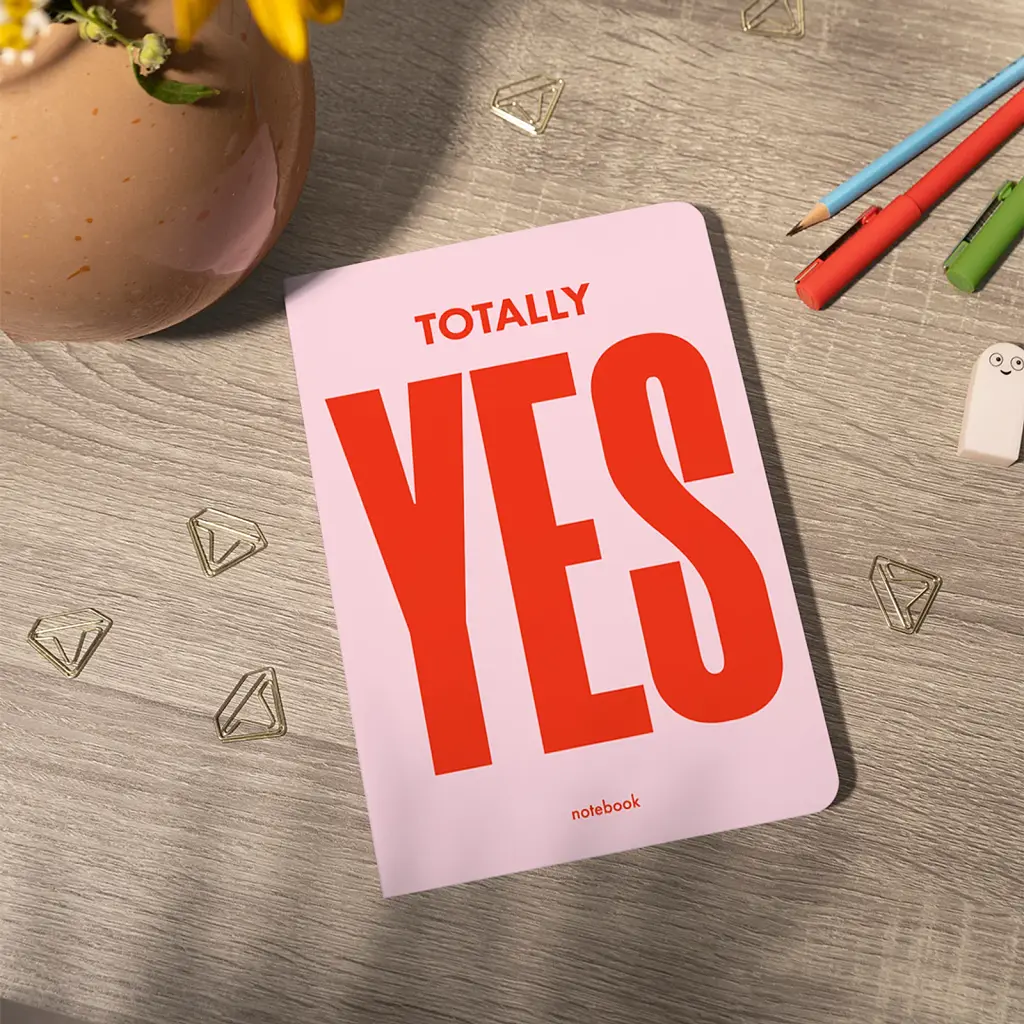 Блокнот у клiтинку Totally YES рожевий - фото 5