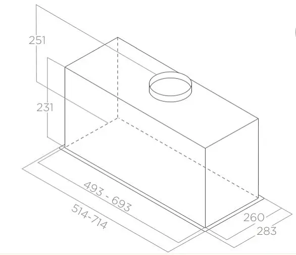 Витяжка Elica CT23 BL MAT/A/72 - фото 2