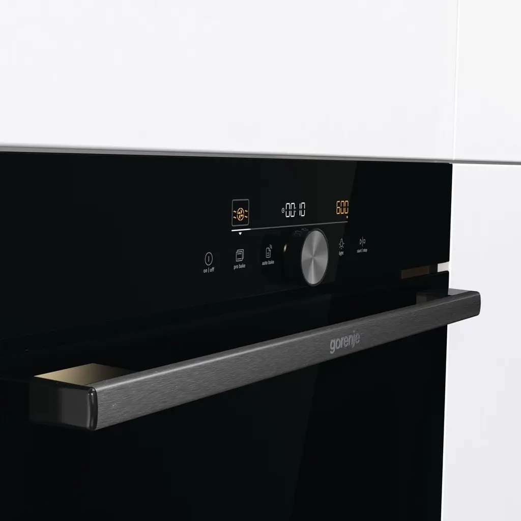 Gorenje Духова шафа електрична компактна, 50л, A+, дисплей, ф-ція мікрохвиль, чорний - фото 5