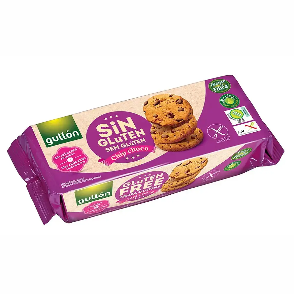 Печиво Gullon Chip Choco без глютену 130 г