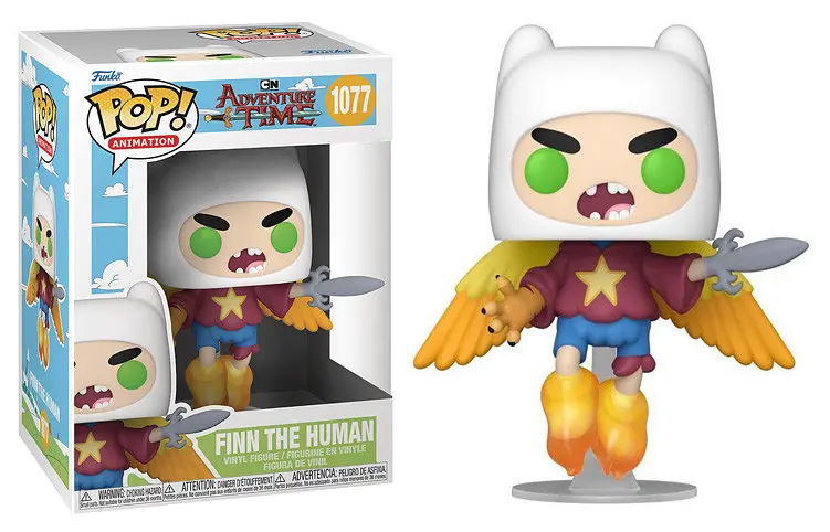 Фігурка Funko Pop Час пригод Фін Adventure time Finn the Human 10 cм AT FH 1077 - фото 2