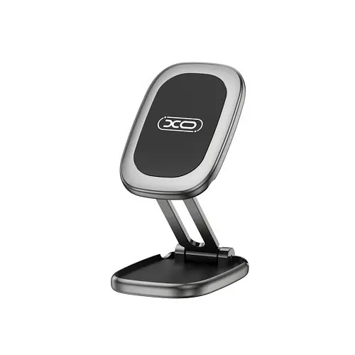 Автотримач XO C157 mini Folding Universal Magnetic Phone Holder Free Accessory Kit чорний