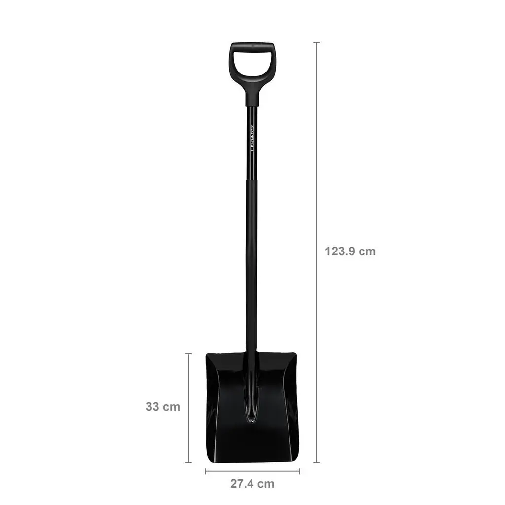 Лопата совкова для бетону Fiskars Ergonomic Pro (1066713) - фото 2