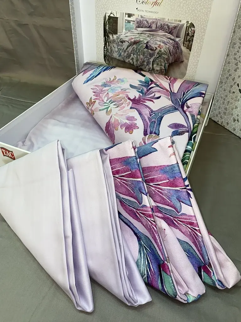 Постільна білизна Galena Lilac Сатин-Digital Tac pbe0051219 - фото 4
